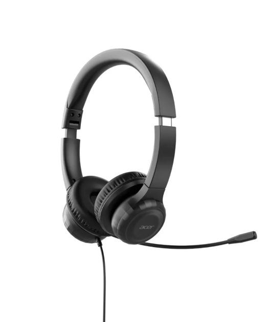Acer Office Headset Built-in microphone Wired Black