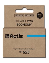 Actis KH-655CR ink (replacement for HP 655 CZ110AE; Standard; 12 ml; cyan)