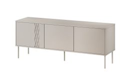 3D RTV cabinet TRESSE 150x40x55 cashmere matt
