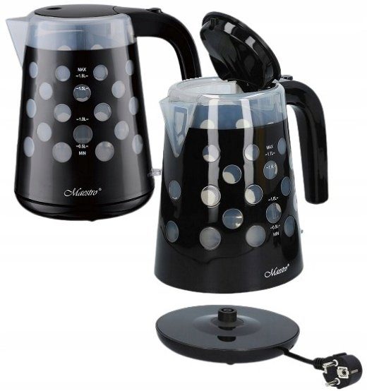 1.7L 2200W Electric Kettle MR-045-BLACK MAESTRO