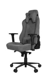 Arozzi Vernazza Soft Fabric Gaming chair Fabric Upholstery Ash