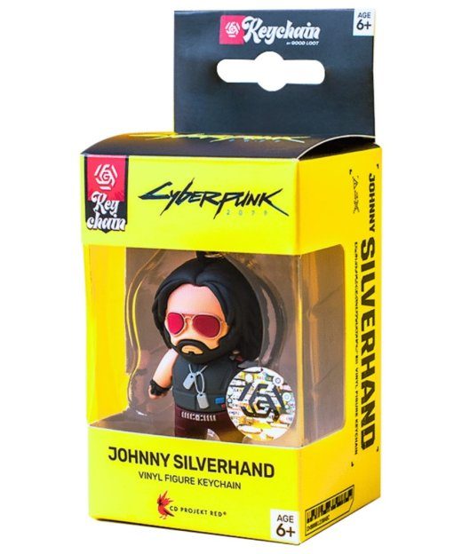 3D Keychain Good Loot Cyberpunk 2077 - Johnny Silverhand