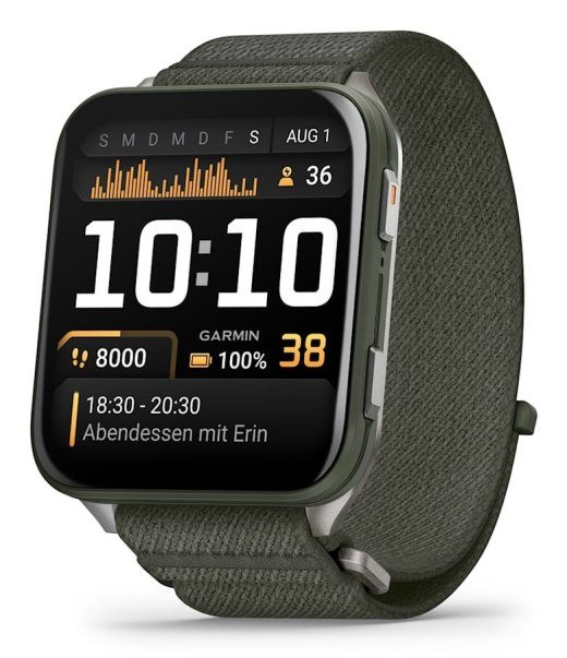 Garmin Venu X1 5.08 cm (2") AMOLED Digitaalne 448 x 486 pikslit Puuteekraan Hall Wi-Fi GPS (satelliit)