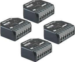 4 tk Shelly 2PM Gen4 Zigbee/Matter kontrollerite komplekt