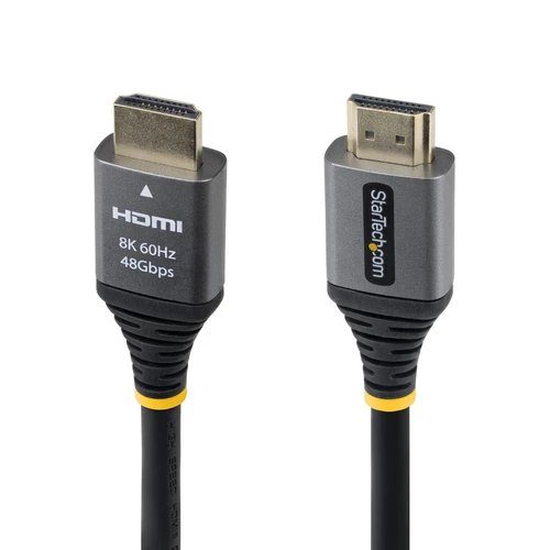0.3m Ultra High Speed HDMI 2.1 Cable - 8K 60Hz - 48Gbps - Black