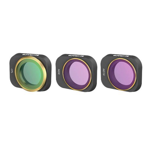 3 filtrų CPL+ND8+ND16 rinkinys Sunnylife for DJI Mini 3 Pro (MM3-FI415)