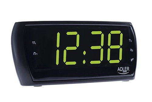 Adler Alarmclock Radio AD 1121 Alarm function Black