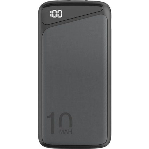 10000mAh Quick Charge 3.0 USB-C Power Bank Black
