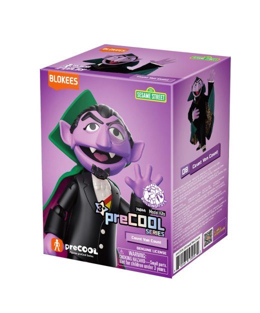 BLOKEES SESAME STREET FIGURES preCOOL S1 - COUNT VON COUNT