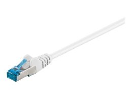 0.5m Goobay CAT 6a S/FTP Copper White Cable
